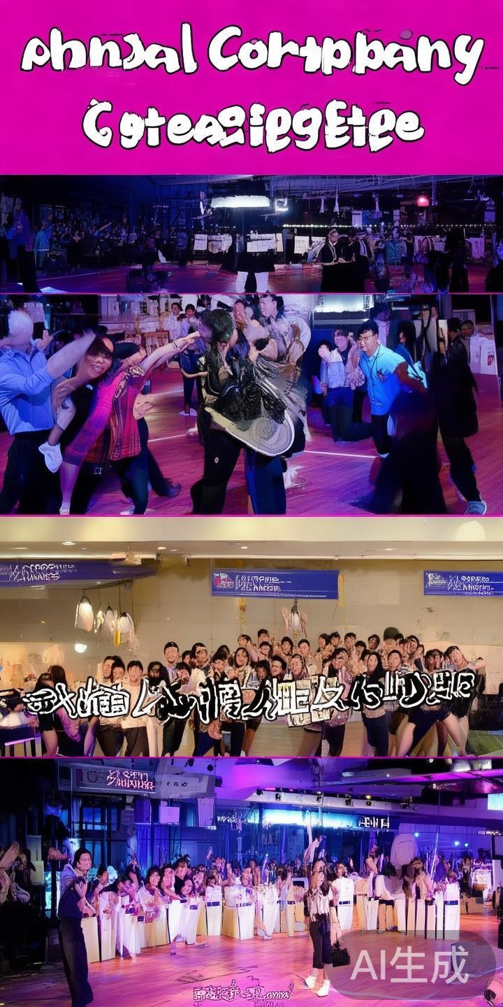 在年会中，企业特别安排了多场互动游戏如“团队拼图”