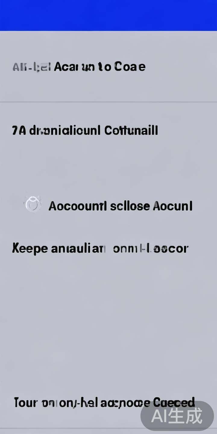 详细指南:在金年会平台上成功完成账号注销的完整操作流程 在“账号与安全”页面,仔细查找“账号注销”或“关闭